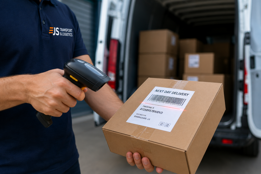 scanning parcel